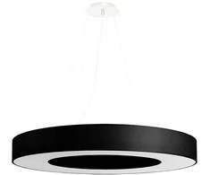 Pakabinamas šviestuvas Sollux Lighting Šviestuvas SATURNO SLIM 70 juodas