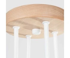 Lubinis šviestuvas Sollux Lighting Šviestuvas TIMBO 4 baltas