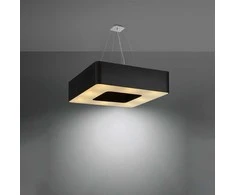 Lubinis šviestuvas Sollux Lighting Šviestuvas URANO 80 juodas