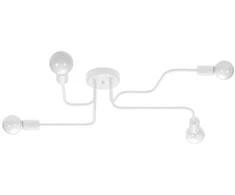 Lubinis šviestuvas Sollux Lighting Šviestuvas VECTOR 4 baltas