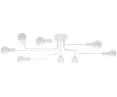 Lubinis šviestuvas Sollux Lighting Šviestuvas VECTOR 8 baltas