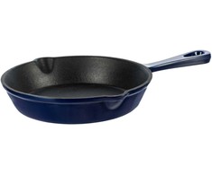 Grand_Feu Ketaus keptuvė 25.5cm mėlyna