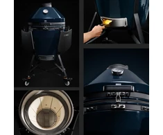 Kamado Bono kepsninė Grande EVO 25" / 64 cm, tamsiai mėlyna