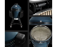 Kamado Bono kepsninė Media EVO 22" 56cm, Navy mėlyna matinė