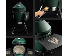 Kamado Bono kepsninė ŽALGIRIS EVO 22" 56 cm, Žalia
