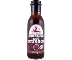 Poppamies Padažas-marinatas "Hot Bourbon BBQ", 410g.