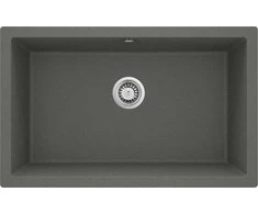 Deante granitinė virtuvinė plautuvė Deante Corda, ZQA_T10D, Anthracite