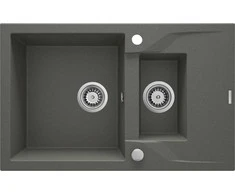 Deante granitinė virtuvinė plautuvė Deante Andante, ZQN_T513, Anthracite