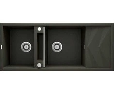 Deante granitinė virtuvinė plautuvė su magnetais Deante Magnetic ZRM_T213, Anthracite metallic