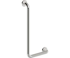 Deante Lehnen vonios kambario rankena, kairinė, 30/60 cm, Steel