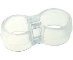 Durų atrama Kuchinox, 13 mm, Ø 16 mm, Ø 17 mm Transparent