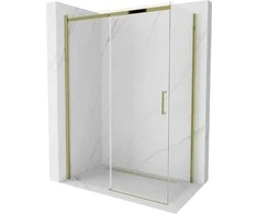 Dušo kabina Mexen Omega, Gold, 140 x 70 cm
