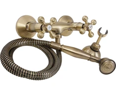 Dušo komplektas su maišytuvu Kuchinox STILO, BKI_541D, Antique brass
