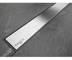 Dušo latakas Besco Virgo Duo, Chrome, 70 cm