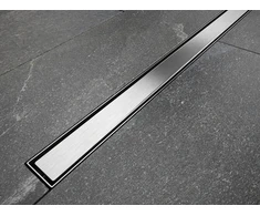 Dušo latakas Besco Virgo Slim, Chrome, 60 cm