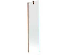 Vonios sienelė Mexen Next I, Rose auksinis/Transparent, 50 x 150 cm