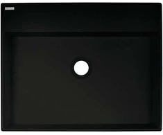 Graninis praustuvas Deante Correo 50x40 cm, CQR_NU5S, Nero
