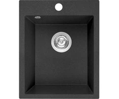 Kuchinox Granitinė virtuvinė plautuvė Laveo Chichi SBH_710T, Juodas