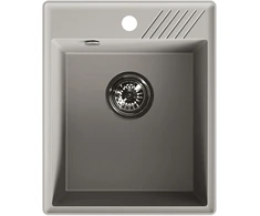 Granitinė virtuvinė plautuvė Laveo Hub SPH_510Y, Pilkas