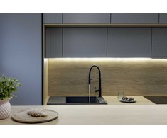 Granitinė virtuvinė plautuvė Laveo Pionier SBR_713T, Juodas