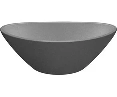 Granitinis praustuvas Laveo Vela, Pilkas