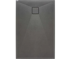 Granito dušo plytelės Deante Correo, antracitas metalinis, 90x70 cm