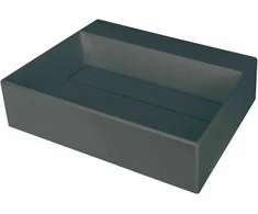 Granito praustuvas Deante Correo, 50x40 cm, CQR_TU5M, antracito metalo