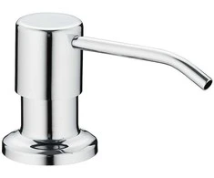 Įmontuojamas skysto muilo dozatorius Mexen Oval, 320 ml, Chrome