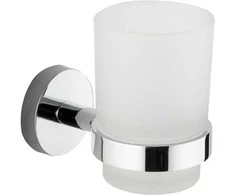 Mexen Loft stiklinė su laikikliu, Chrome
