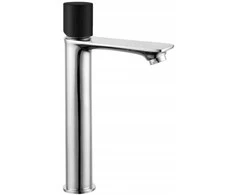 Mexen praustuvo maišytuvas Royo One high, chrome/juodas