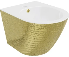 Pakabinama bidė Mexen Lena, Baltas/Gold pattern