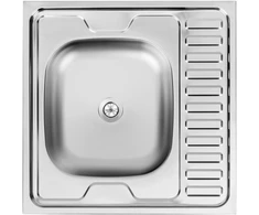 Plieninė virtuvinė plautuvė Kuchinox 60, SK6_013T, Inox