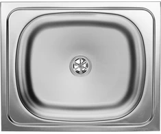 Plieninė virtuvinė plautuvė Kuchinox EKO, SKE_010T, Inox