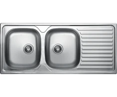 Plieninė virtuvinė plautuvė Kuchinox ORION, SKO_021T, Inox
