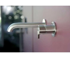 Potinkinis praustuvo maišytuvas Deante Silia BQS_F54L, Brushed steel