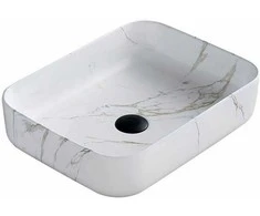 Praustuvas Mexen Carla, 50 cm, Baltas Marble 1
