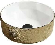 Praustuvas Mexen Clarisa, 36 cm, Baltas/Gold