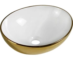 Praustuvas Mexen Elza, Baltas/Gold