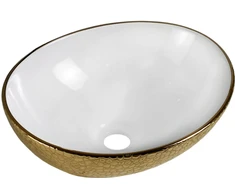 Praustuvas Mexen Elza, Baltas/Gold pattern