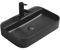 Praustuvas Mexen Sofia, 60 cm, Juodas matt