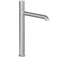 Praustuvo maišytuvas Deante Silia Hexa Tall BHS_F20K, Brushed steel