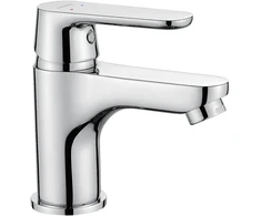 Laveo Praustuvo maišytuvas Kuchinox DIMA su klik-klak, BQD_022D, Chrome
