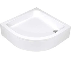 Pusapvalis dušo padėklas Deante Plus II, 90 cm