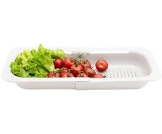 Reguliuojamas nuvarvėjimo indas plautuvei Kuchinox EKO_600A, Baltas