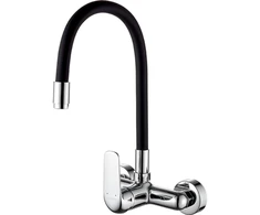 Sieninis virtuvinis maišytuvas Kuchinox ELZA, BKE_781D, Chrome/Juodas