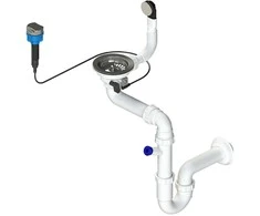 Sifonas plautuvėms Laveo OKS_123T, Steel