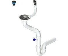 Sifonas plautuvėms Laveo OKS_223A, Steel