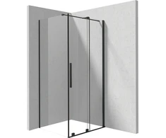 Stačiakampė dušo kabina Deante Prizma, 120x90 cm, Nero