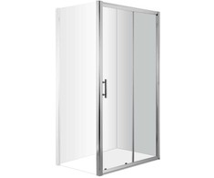Stumdomos dušo durys Deante Cynia, 120 cm, Chrome