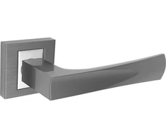 Vidaus durų rankena Kuchinox NERO, KNE_500A, Graphite/Chrome